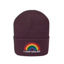 Load image into Gallery viewer, I Am Valid Knit Beanie

