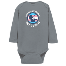 Load image into Gallery viewer, Some Dads Get Pregnant Long Sleeve Bodysuit
