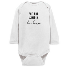Load image into Gallery viewer, Born Human Long Sleeve Bodysuit
