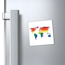 Load image into Gallery viewer, Rainbow World Magnet
