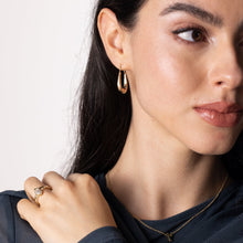 Load image into Gallery viewer, Cloud Hoops - Malleable Jewellers
