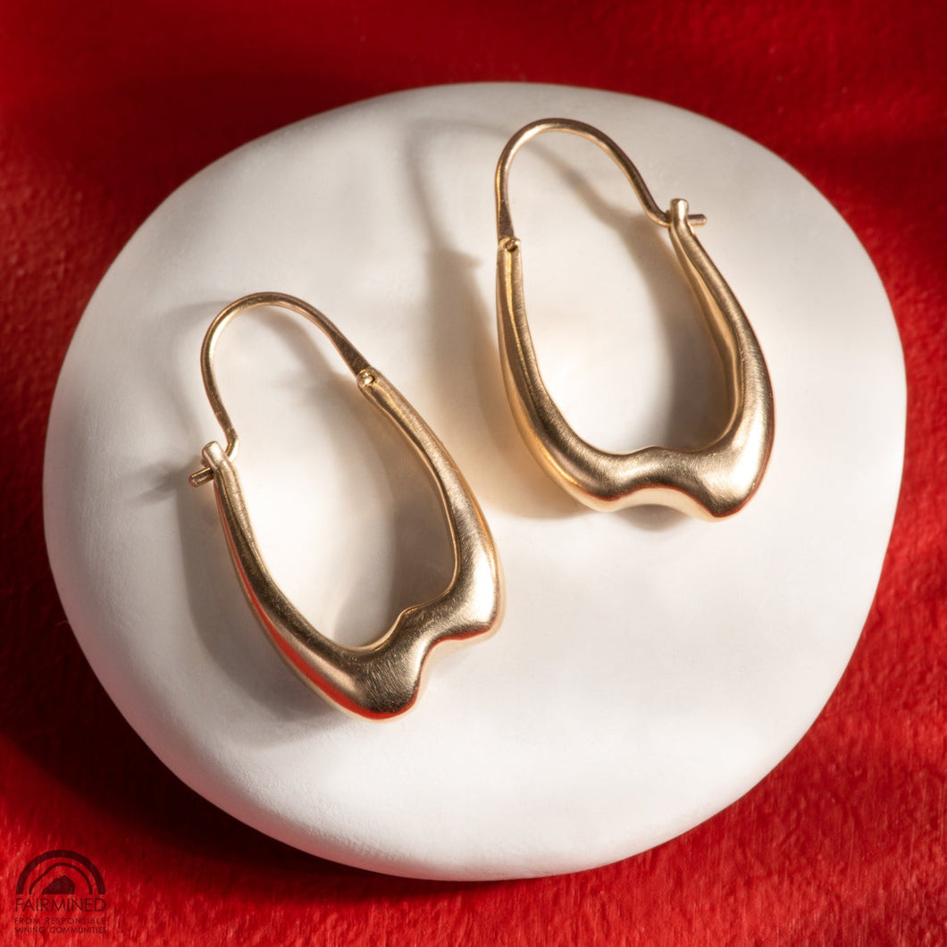 Cloud Hoops - Malleable Jewellers