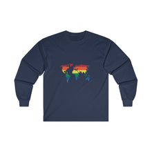 Load image into Gallery viewer, Rainbow World Long Sleeve T-Shirt
