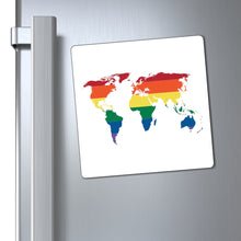 Load image into Gallery viewer, Rainbow World Magnet
