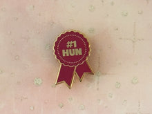 Load image into Gallery viewer, Number 1 Hun Enamel Pin
