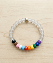 Load image into Gallery viewer, Progress Pride Kandi Bracelet
