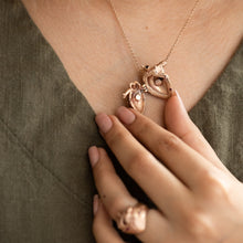 Load image into Gallery viewer, Kimberlite Heart Locket in Rose Gold - Malleable Jewellers
