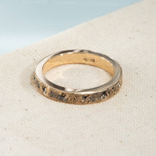 Load image into Gallery viewer, Lunar Band in Yellow Gold - Malleable Jewellers
