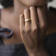 Load image into Gallery viewer, Ocean Kimberlite Ring in Yellow Gold - Malleable Jewellers
