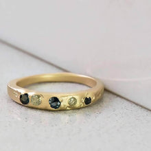 Load image into Gallery viewer, Ocean Kimberlite Ring in Yellow Gold - Malleable Jewellers
