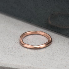 Load image into Gallery viewer, Organic Ring in Rose Gold - Malleable Jewellers
