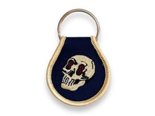 Load image into Gallery viewer, Skull Patch Keychain Designed by Puppyteeth
