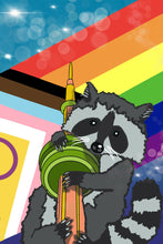 Load image into Gallery viewer, "Toronto Pride Trash Panda"
