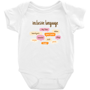 Inclusive Language Bodysuit