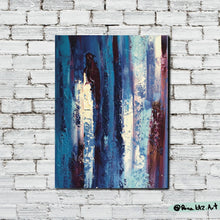Load image into Gallery viewer, &quot;A Winter Forest at Dawn&quot; - Original Acrylic Painting
