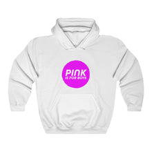 Load image into Gallery viewer, Pink is for Boys Hoodie
