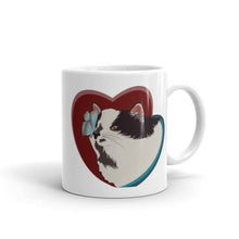 Load image into Gallery viewer, Cat Love Ceramic Mug 11oz
