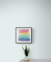 Load image into Gallery viewer, Rainbow Art Print, Pride Painting, LGBTQ, Pride, Gay Flag, Gay Pride, Gay, Queer, Gay Art, Rainbow, Queer art, gay gift, Christmas gift
