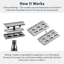 Load image into Gallery viewer, Double Edge Safety Razor - 2C
