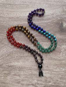 Mala necklace - Chakra Pride