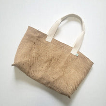 Load image into Gallery viewer, upcycled tote bag - plain FRONT
