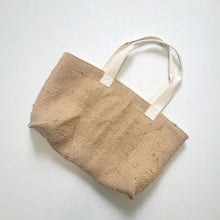 Load image into Gallery viewer, upcycled tote bag - plain BACK
