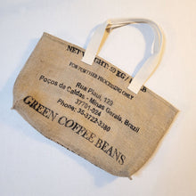 Load image into Gallery viewer, Upcycled Coffee Sack Market Tote
