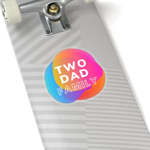 Two Dad Family Sticker