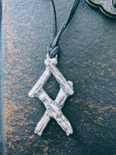 Load image into Gallery viewer, Othala rune pendant
