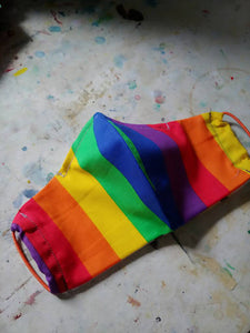 Pride Rainbow Face Mask