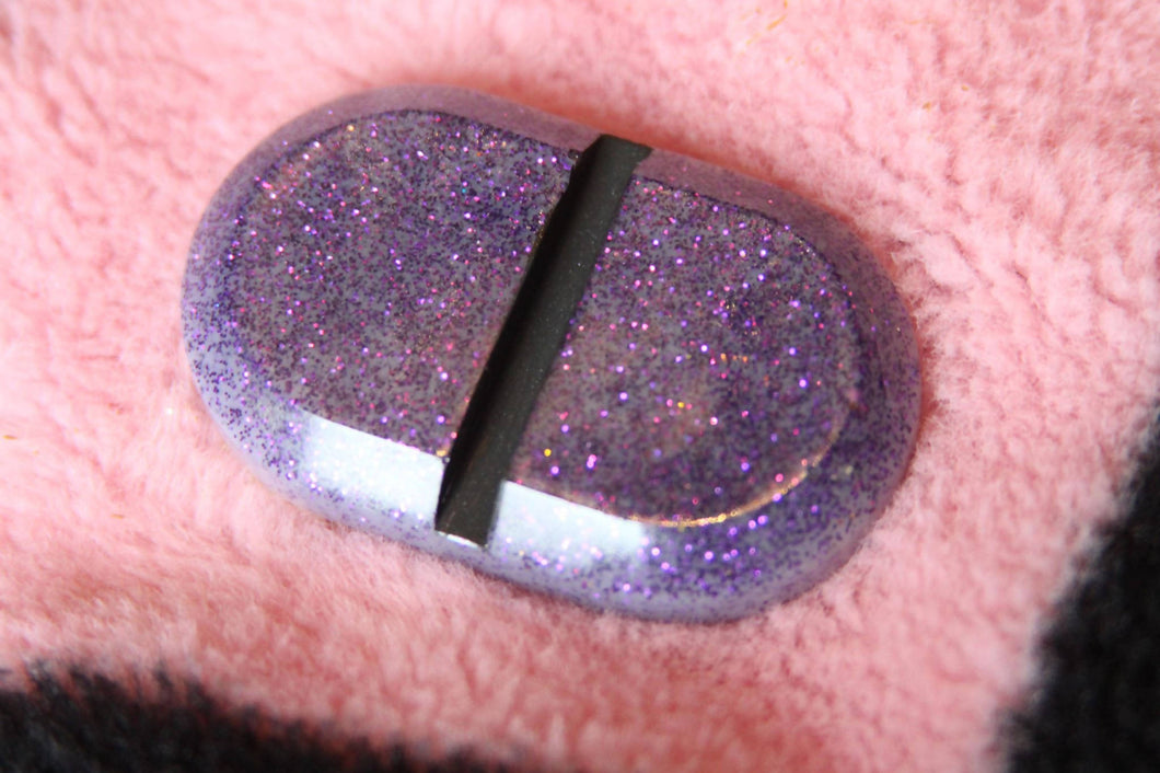 Purple Pill Hairclip-Kawaii Resin Jewelry