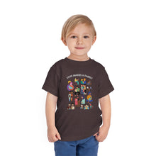 Load image into Gallery viewer, Love Makes a Family Toddler T-Shirt
