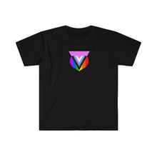 Load image into Gallery viewer, Pink Progress Pride Heart Tee
