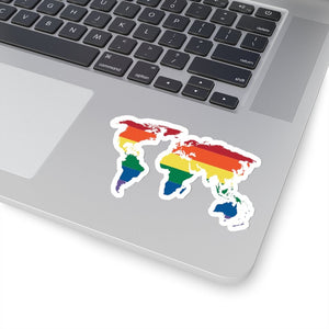 Rainbow World Sticker