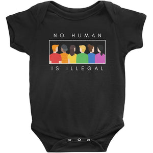No Human is Illegal Bodysuit