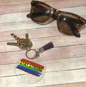 Pride Keychains - Rainbow Only