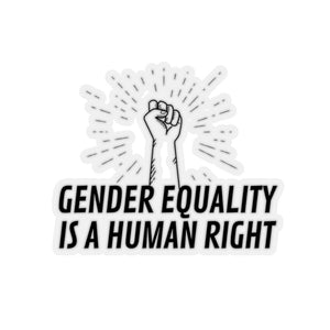 Gender Equality is a Human Right Sticker