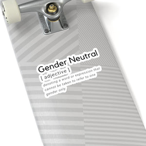 Gender Neutral Sticker