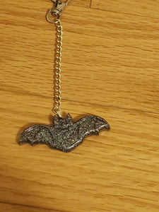 Holographic Bat Keychain-Ready To Ship
