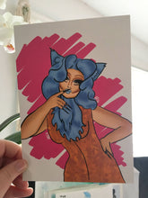 Load image into Gallery viewer, Werewolf Drag Queen Kimchi 5x7 Print
