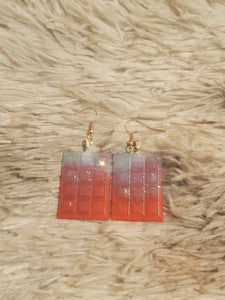 Pastel Chocolate Earrings- Ready To Ship