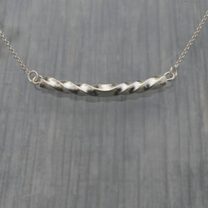 Sterling Silver Fluidity Necklace