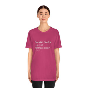 Gender Neutral T-Shirt