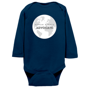 Human Rights Advocate Long Sleeve Bodysuit
