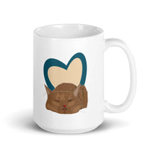 Load image into Gallery viewer, Cat Love Ceramic Mug 15oz
