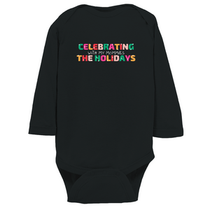 Holidays with my Mommies Long Sleeve Bodysuit