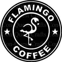 Load image into Gallery viewer, Fabulous Flamingo/Unicorn Coffee Permanent Decal - DECAL ONLY
