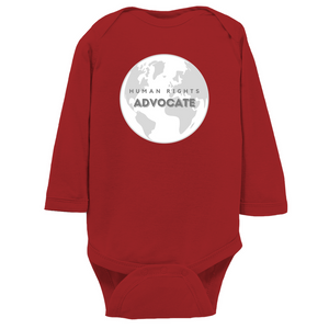 Human Rights Advocate Long Sleeve Bodysuit