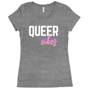 Queer Vibes Fitted T-Shirt