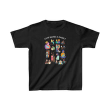 Load image into Gallery viewer, Love Makes a Family Youth T-Shirt
